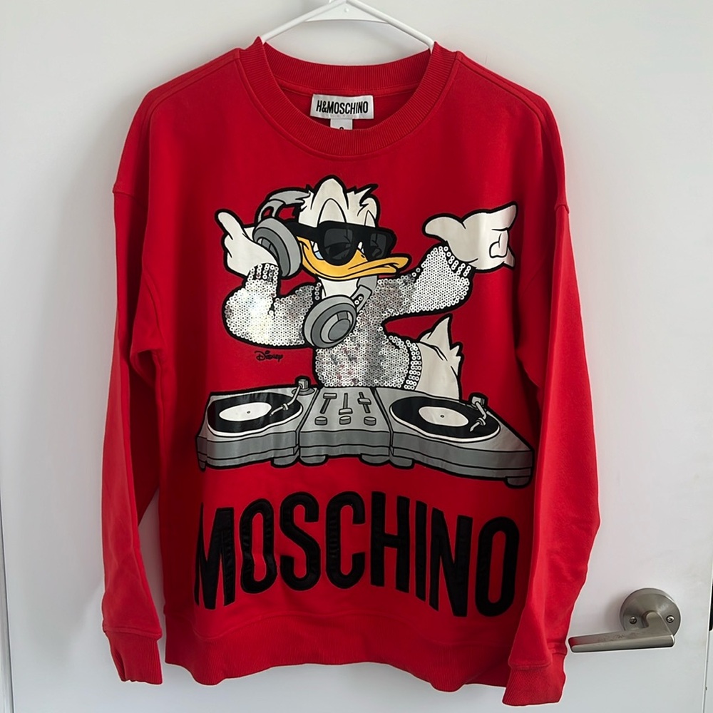 MOSCHINO x H&M Embroidered Disney Sweatshirt